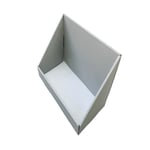 one blank custom recycled corrugated counter display box