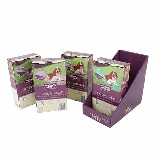 Custom Reinforced Corrugated Counter Display Box