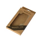 the front of one kraft custom phone case box