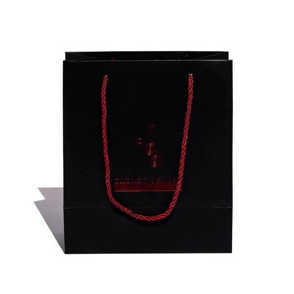 Custom Black Paper Bags