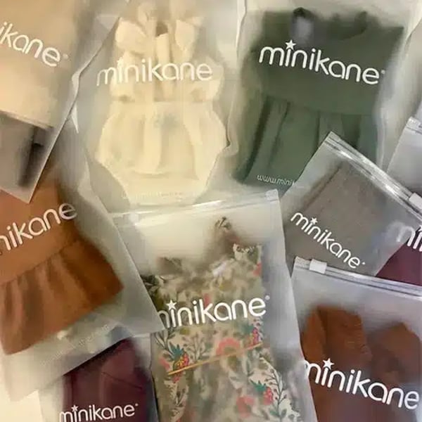 Custom frosted zipper bags