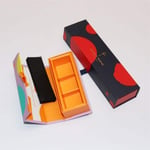 the custom candy gift box divider in two rigid boxes with magnetic closure