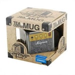 the front of the printed custom mug display box