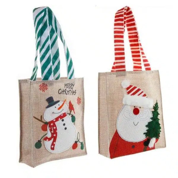 Custom Christmas Jute Bag