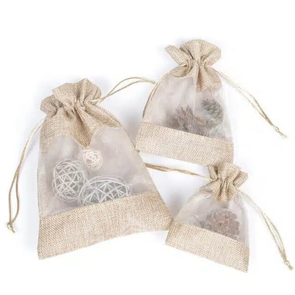 Custom Jute Gift Bags