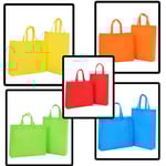 various colour custom tote non-woven reusable bags