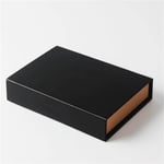 the top of the custom one piece luxury cosmetic box