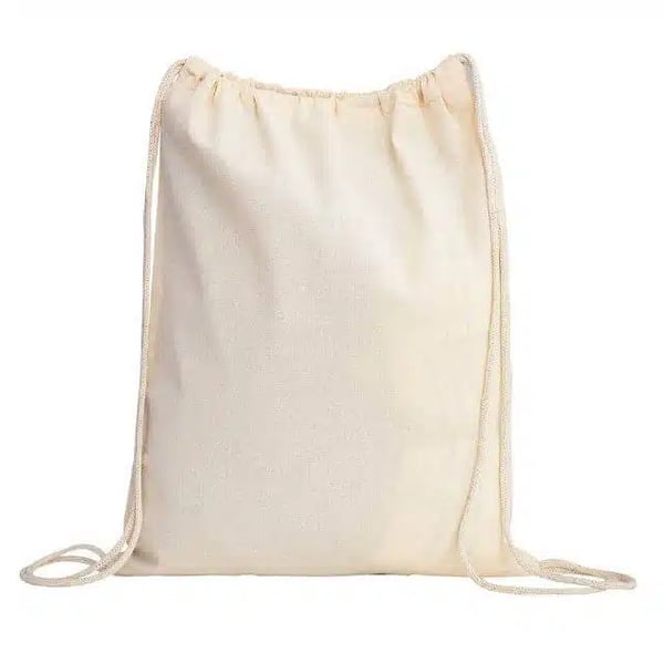 Custom Canvas Drawstring Bags