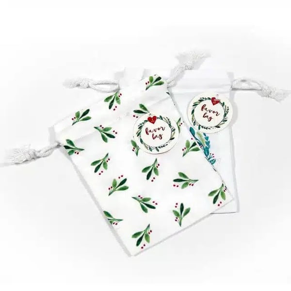 Custom Canvas Gift Bags