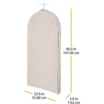 the dimensions of the custom cotton garment bag