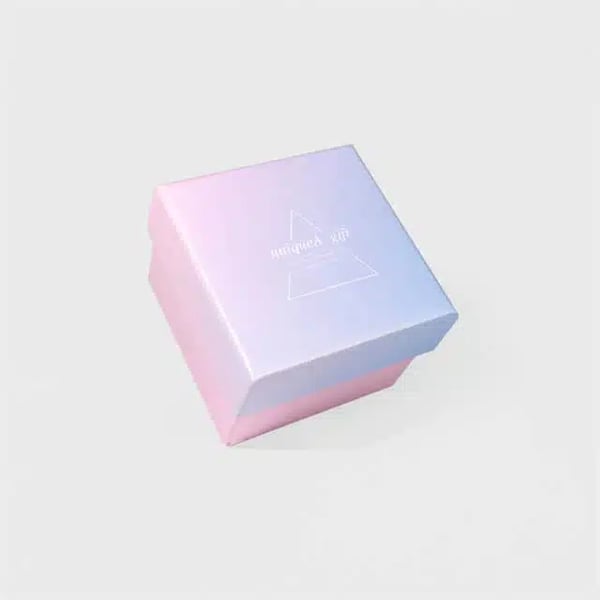 Custom Partial Cover Lid Rigid Box