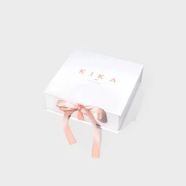 Custom Rigid Box with Ribbon Closure