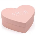 the front of the cutom valentine day heart shaped rigid box