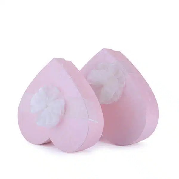 Custom Pink Heart Shaped Rigid Box