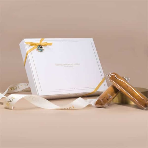 Custom Lid and Base Rigid Box for Bread