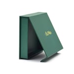 dispaly the side of the custom green decoration magnetic book style box