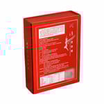 the bottom of the custom magnetic style fake book shaped gift box