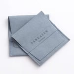 the front of two blue Microfiber Envelope band Pouches