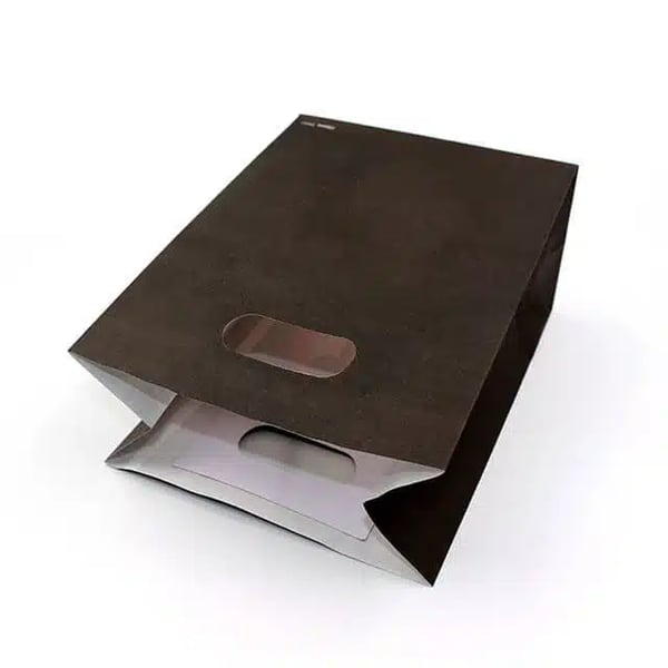 Custom Wholesale Paper Bag With Die-cut Handles