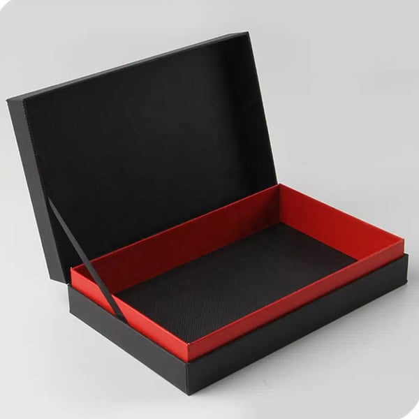 Custom Wholesale Custom Rigid Box with Hinged Lid