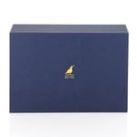 the top of the custom printed rigid box with hinged lid