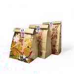 three Custom Printed SOS Paper Bags in different sizes