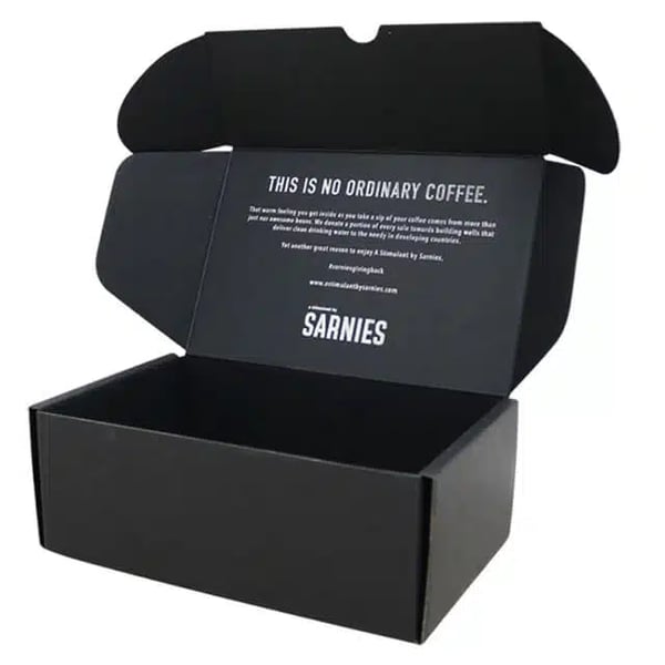 Custom Black Tuck Top Mailer Boxes